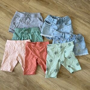 Toddler Girls Shorts Bundle 4T